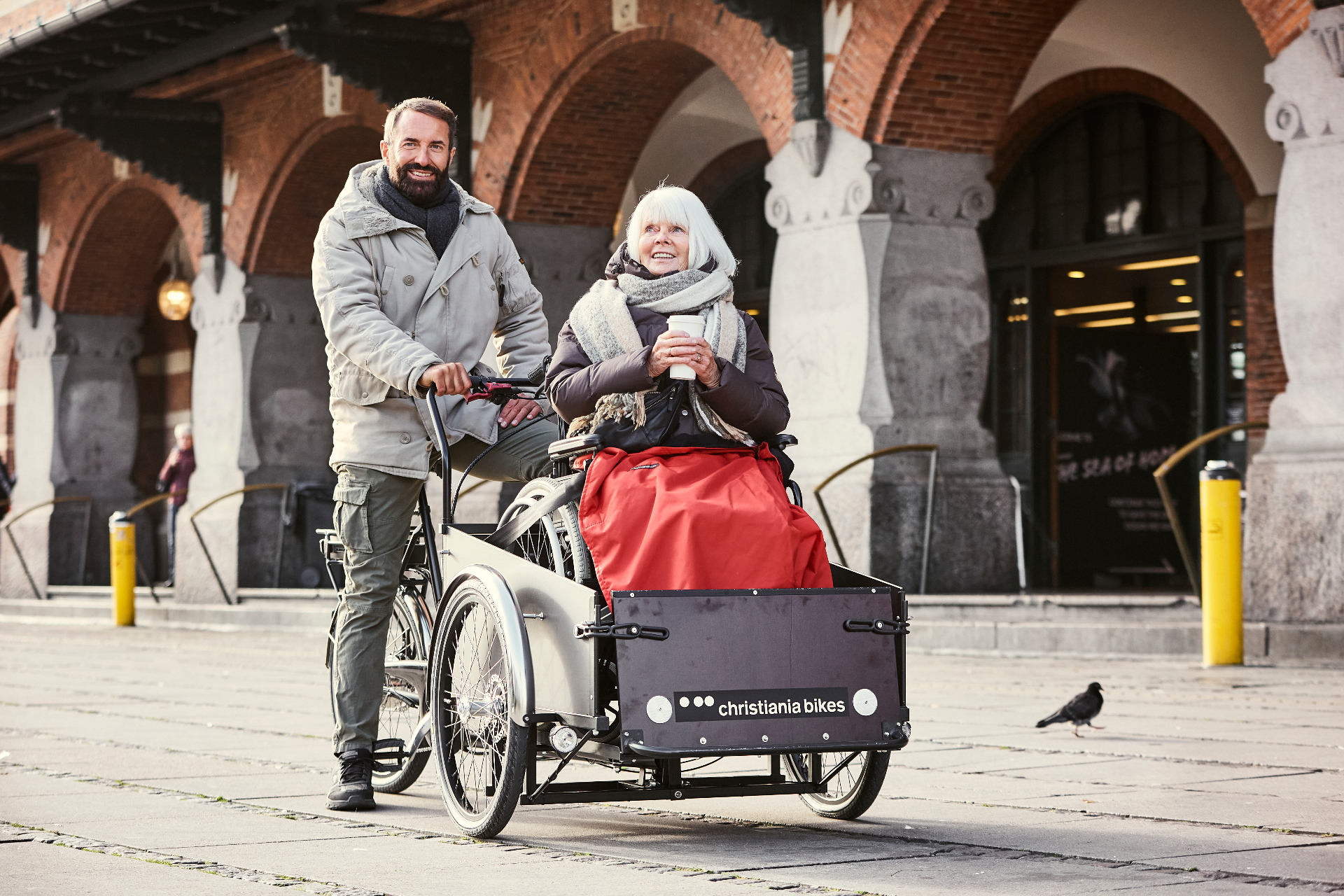 Pour le transport d'adultes
